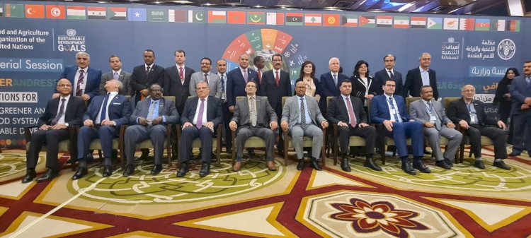 الزراعة: مصر أكدت خلال المؤتمر الاقليمي للفاو على توحيد جهود المنظمات الدولية لمواجهة التغيرات المناخية حتى تؤتي ثمارها 