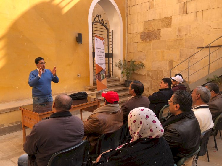 القاهرة: إستمرار ورشة العمل للحرفيين بالتعاون مع الجمعية المصرية