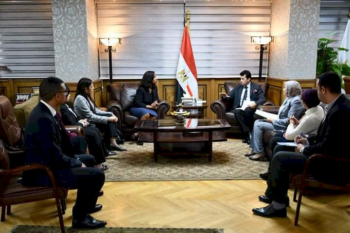 وزير الرياضة يشهد مؤتمر الإعلان عن استضافة مصر لبطولتي العالم لسلاح الشيش والرماية بالبندقية  والمسدس