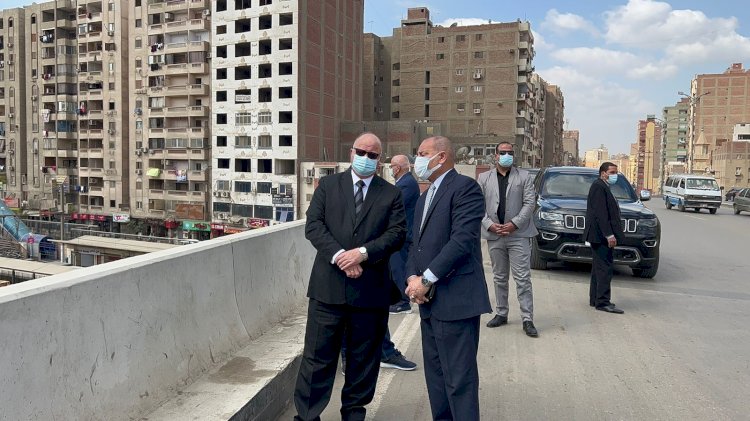 محافظ القاهرة يتابع أعمال إزالة منطقة عرب الحصن ٢
