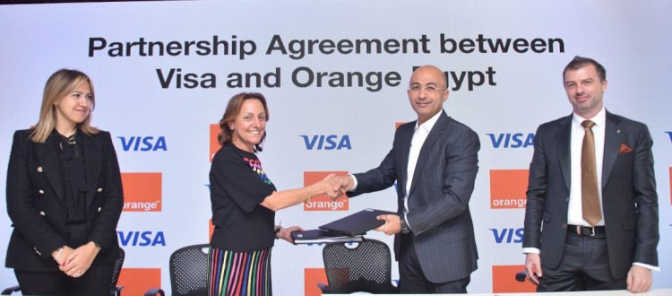 "اورنچ مصر" توقع اتفاقاً حصرياً مع "فيزا العالمية “لعملاء "اورنچ كاش"