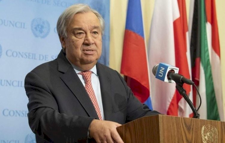 الأمين العام للأمم المتحدة يؤكد ضرورة وقف جميع الإجراءات أحادية الجانب التي تقوّض حل الدولتين