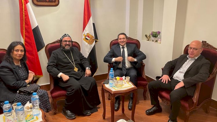 المجلس العالمي للتسامح يشارك احتفالات الاقباط بعيد القيامة بالقاهرة