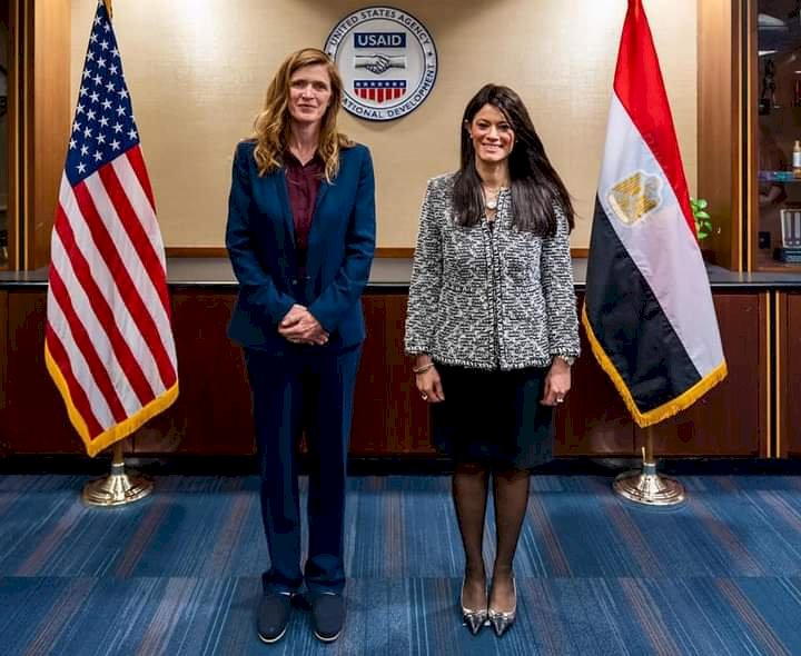 وزيرة التعاون الدولي تلتقي رئيسة الوكالة الأمريكية للتنمية الدولية خلال اجتماعات الربيع بواشنطن