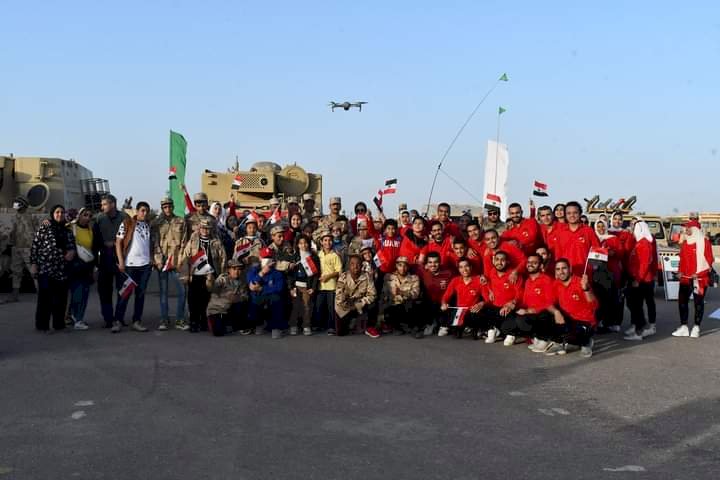 المتحدث العسكرى : المنطقة الشمالية العسكرية تنظم إحتفالية لأطفال مصر من ذوى الهمم بمناسبة الإحتفال بأعياد تحرير سيناء