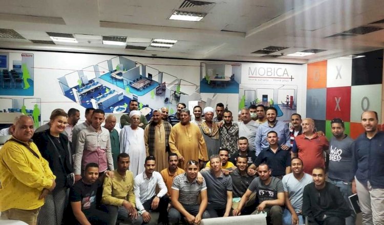 سوهاج  : زيارات ميدانية لمصنعي الأثاث بطهطا لعدد من أماكن تصنيع وبيع الأثاث بالقاهرة