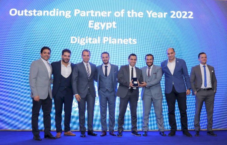 "ديجيتال بلانتس" المصرية تحصد جائزة الشريك المتميز من "سوفوس" الإنجليزية في حلول الأمن السيبراني بمصر لعام 2022