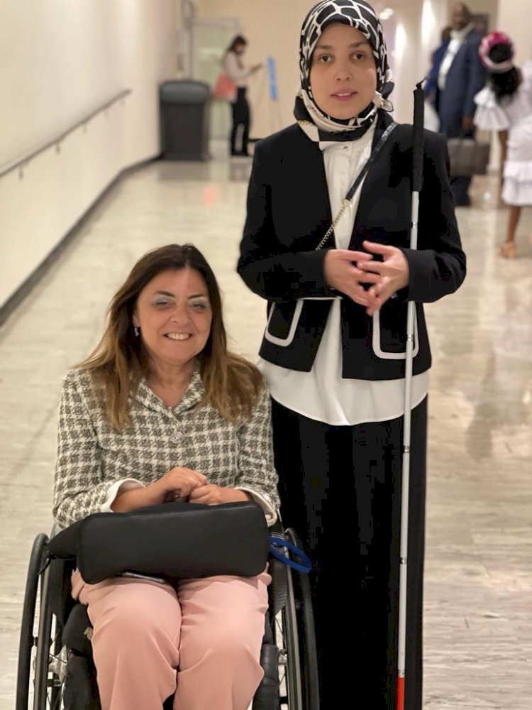 ايمان كريم: مستشارة أمريكا لحقوق ذوي الإعاقة تشيد بالقانون رقم 10 وتوصي بلجنة للخبراء