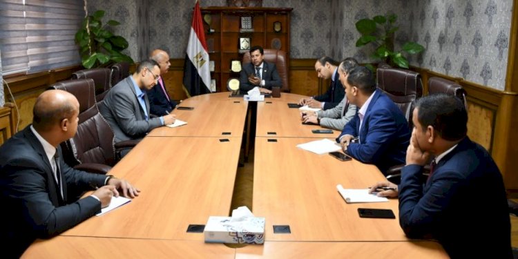 صبحي يجتمع مع رئيس الإتحاد المصري للرماية