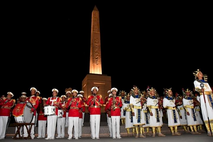 إحتفالات مصر والقوات المسلحة بذكرى إنتصارات أكتوبر المجيدة الموسيقات العسكرية تقدم عدد من العروض الموسيقية بالميادين الرئيسية