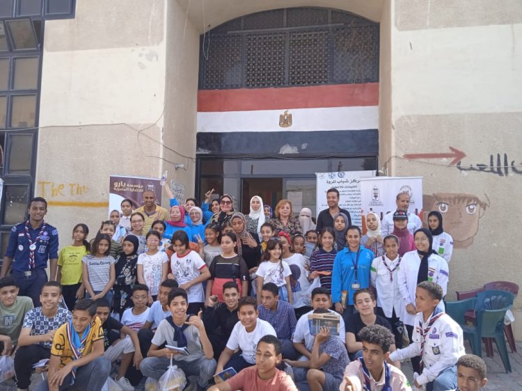 مؤسسة يارو تشارك فى توعية الاطفال بالحضارة المصرية فى احتفالات العيد القومى للإسماعيلية 