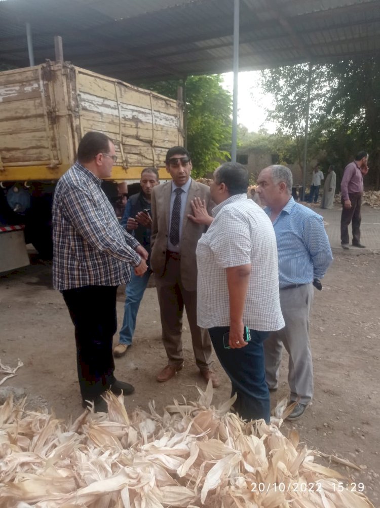 مستشار وزير الزراعة ورئيس قطاع الإنتاج يتفقدان مزرعة جزيرة الشعير بالقناطر الخيرية