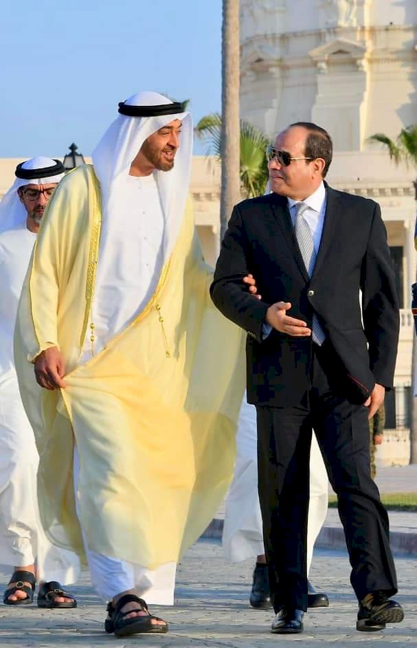 كلمة الرئيس عبد الفتاح السيسي  بمناسبة مرور 50 عاما على العلاقات المصرية الإماراتية