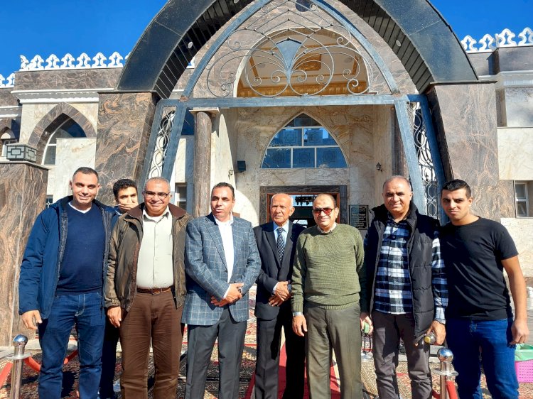 افتتاح مسجد الرحمه بالمنطقة الصناعية بمدينه بدر 