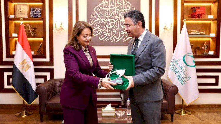 رئيس البريد المصري يستقبل مفوض الاتحاد الإفريقي للبنية التحتية والطاقة والمعلوماتية والسياحة في الاتحاد الإفريقي