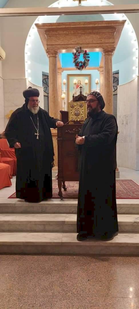 مطران جبل لبنان للسريان الأرثوذكس يصل إلى القاهرة في زيارة رسمية