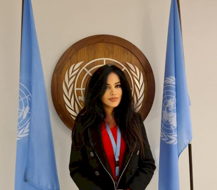 المستشارة الدولية ٱية السيف أمام الأمم المتحدة تطرح رؤيتها الشاملة أمام الجلسة الاستثنائية للأمم المتحدة 