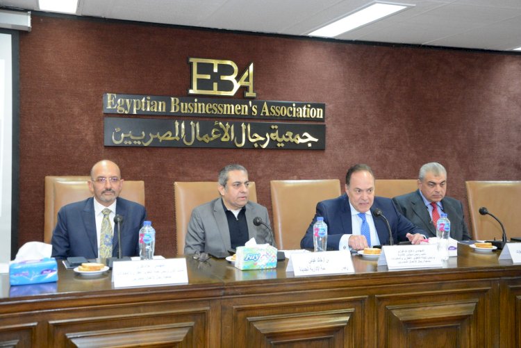 جمعية رجال الأعمال المصريين تلتقي رئيس شركة العاصمة الإدارية الجديدة لبحث الفرص الاستثمارية في قطاع التطوير العقاري والمقاولات