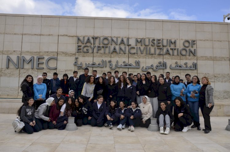 مؤسسة يارو تنظم زيارة لطلاب مدارس طيبة المتكاملة الدولية إلى المتحف القومي للحضارة المصرية 