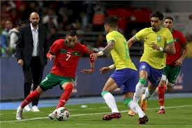 المغرب يفوز علي البرازيل 2/1
