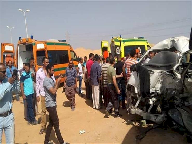 إصابة 8 أشخاص في حادث تصادم بكفر الشيخ