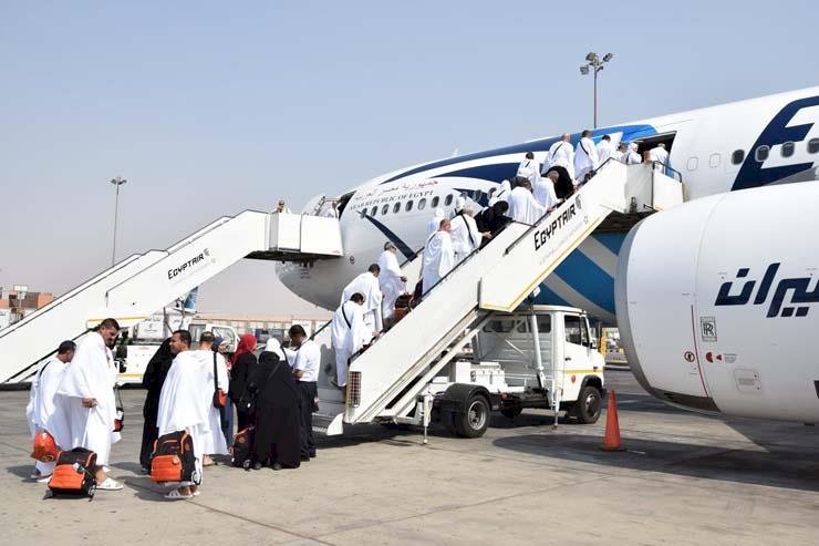 مصر للطيران تعلن نقل 45 ألف حاج على متن 185 رحلة جوية العام الجارى