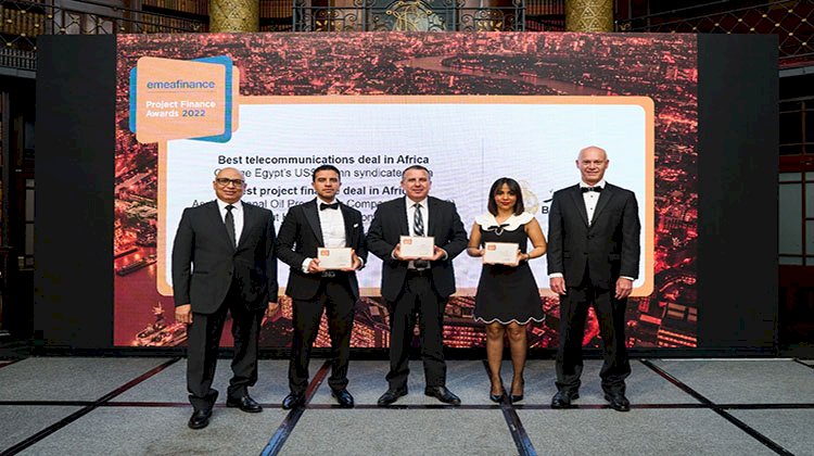 بنك مصر يحصد عدة جوائز عن أفضل العمليات التمويلية لعام 2022 من  مؤسسة EMEA Finance العالمية