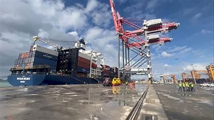 النقل: ميناء أكتوبر الجاف بدأ تشغيله تجريبيا نوفمبر الماضي ويُفتتح رسميا اليوم