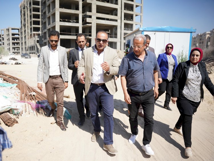 نائب وزيرة التخطيط يختتم زيارته لمحافظة البحيرة بتفقد عدد من المشروعات التنموية