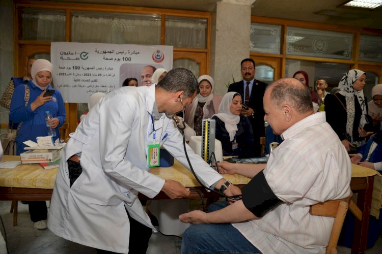 انطلاق فعاليات المبادرة الرئاسية ١٠٠ يوم صحة بقرى ومدن شمال سيناء