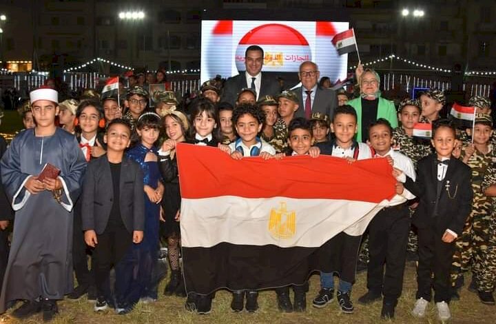 محافظ بورسعيد يشهد معرض التعليم لإنجازات الدولة المصرية