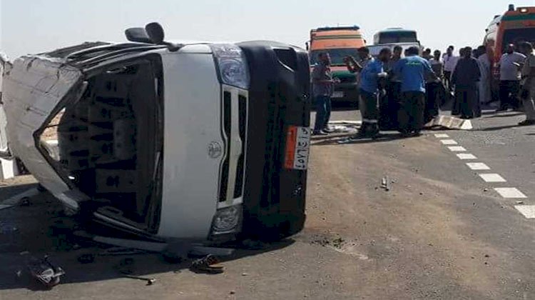 إصابة شخص فى حادث سير على طريق شمال سيناء الساحلى