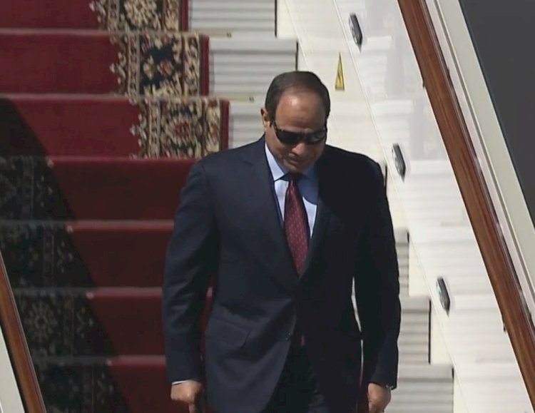 الرئيس السيسى يعود إلى أرض الوطن بعد مشاركته فى قمة سان بطرسبرج