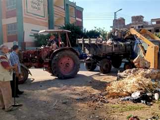 محافظ كفر الشيخ: حملات نظافة وإزالة الإشغالات ورفع 2225 طن مخلفات