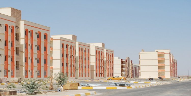 تنفيذ 2064 وحدة سكنية بالمبادرة الرئاسية " سكن كل المصريين " بمدينة السويس الجديدة