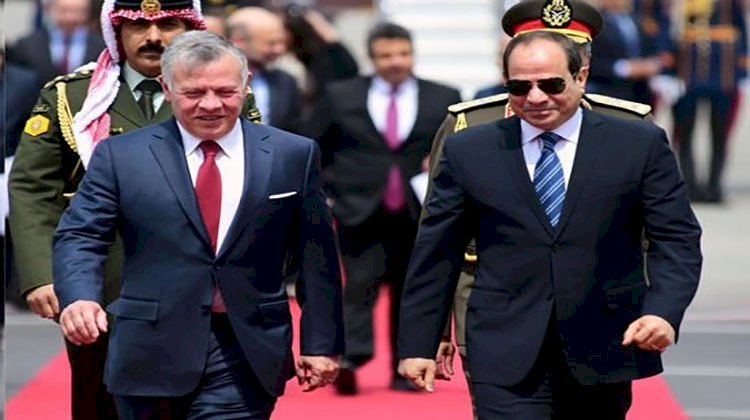 الرئيس السيسي يستقبل عاهل الأردن في العلمين