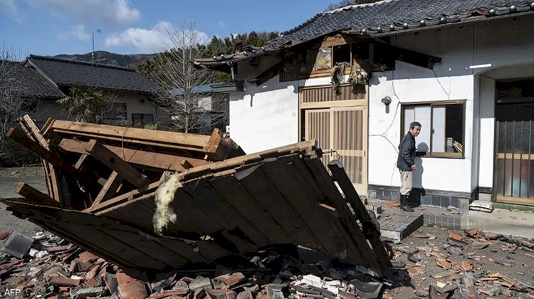 زلزال بقوة 5.8 درجة يضرب منطقة قبالة سواحل شمال اليابان
