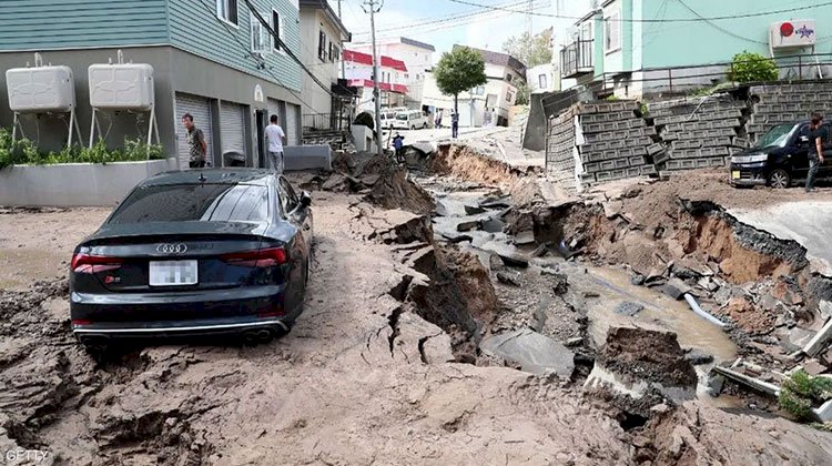 زلزال بقوة 4.8 ريختر يضرب مدينة كوشير باليابان 