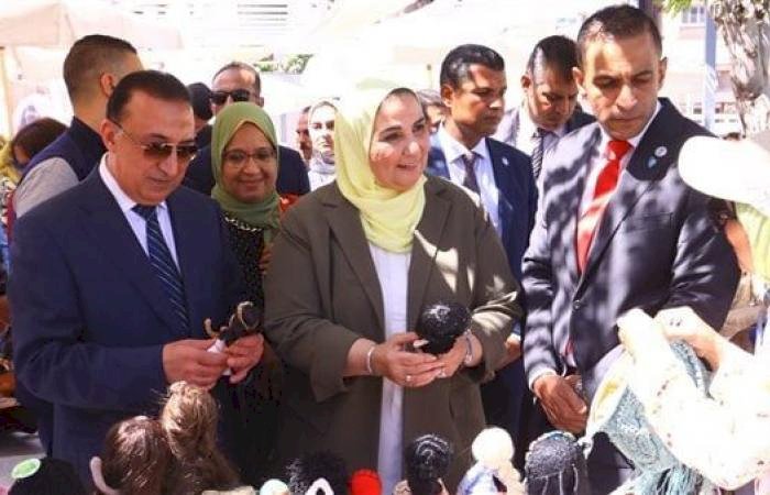 وزيرة التضامن: مشاريع رائدات الأعمال لها بصمة في السوق المصري والعربي