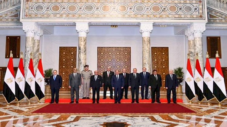 الرئيس السيسي يلتقي أعضاء المجلس الأعلى للجهات والهيئات القضائية