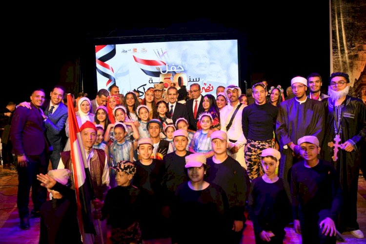الغربية تحتفل بعيدها القومي بالمسرح الثقافي في طنطا