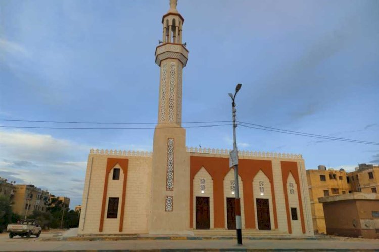 افتتاح مسجد الصفا في بئر العبد بتكلفة 6 ملايين جنيه