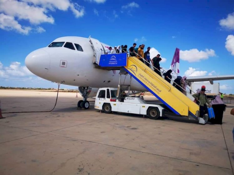 مطار مرسى علم الدولى يستقبل 13 رحلة طيران دولية