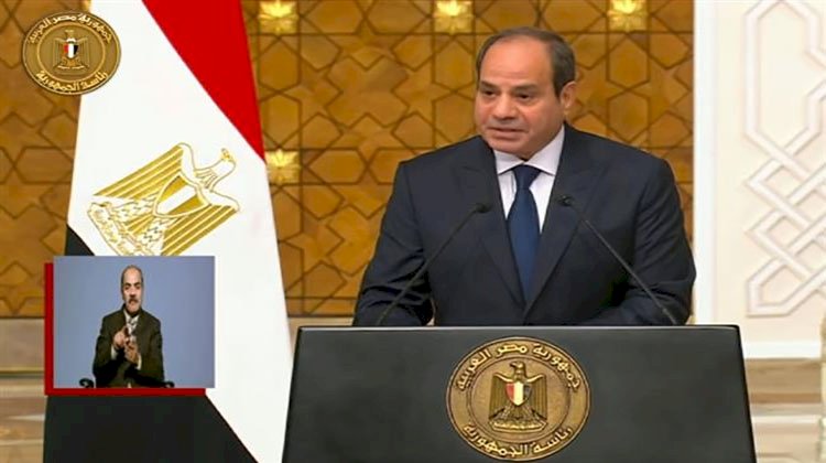 الرئيس السيسي: سأوجه بخروج 104 مليون مصري لرفض تهجير الفلسطينين لسيناء