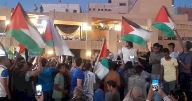 شباب الجامعات بأسوان ينظمون مسيرة تضامنية مع الشعب الفلسطينى