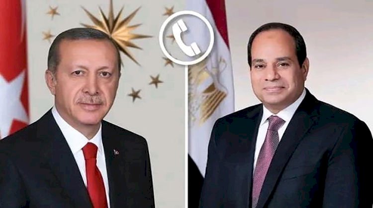 اتصال هاتفي بين الرئيس السيسي ونظيره التركي لبحث الأوضاع في غزة