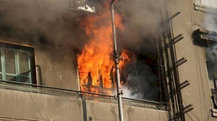 السيطرة على حريق في مبني مهجور بالزمالك