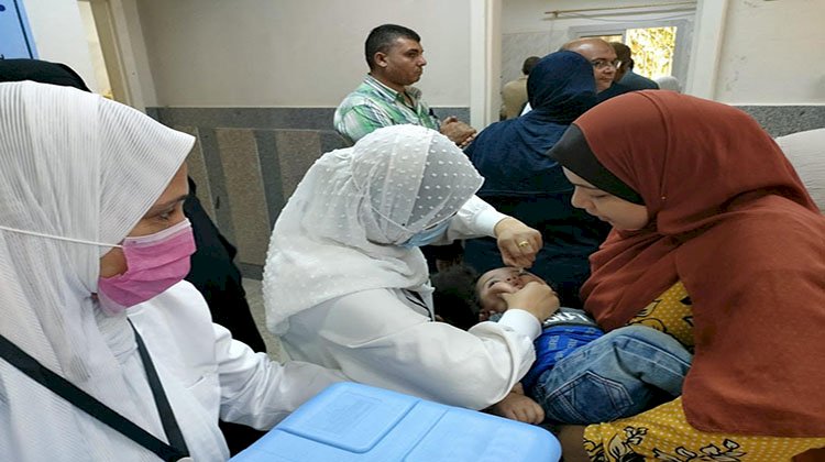 حملة للتطعيم ضد مرض شلل الأطفال بشمال سيناء