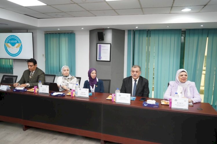 رئيس هيئة الاعتماد والرقابة الصحية يستقبل رئيس جامعة بورسعيد 