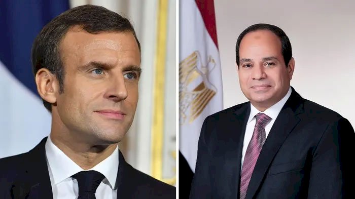 قمة مصرية فرنسية اليوم في مصر